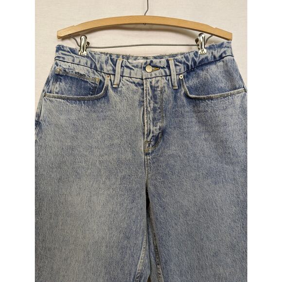 Good American 90s Duster Jean Blue 951 12 31 - Picture 3 of 9